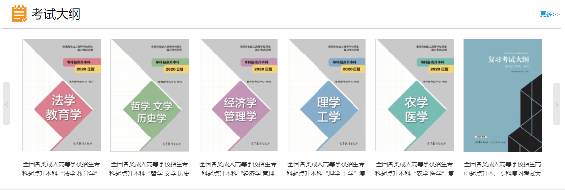 22021年江西成人高考考試大綱