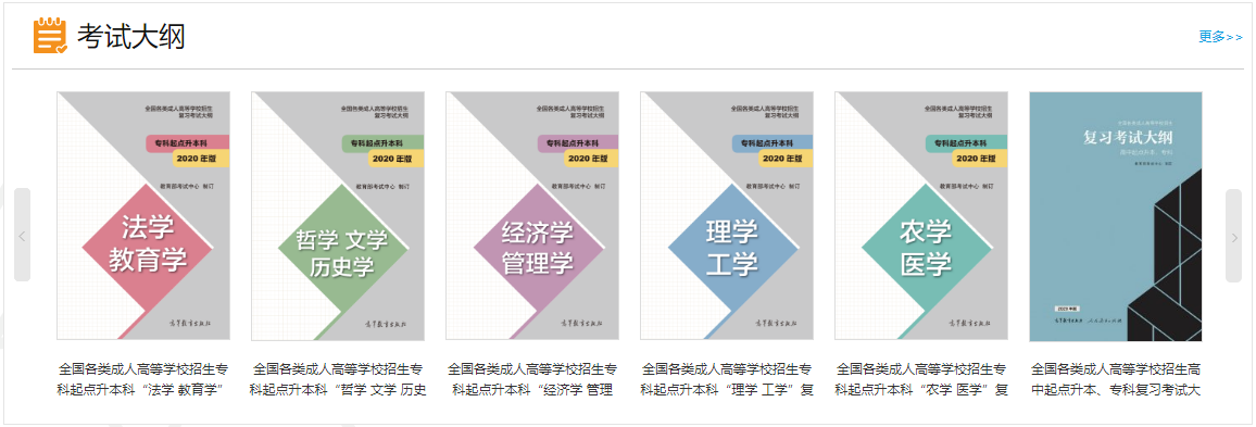 江西成人高考高起專復習大綱（最新版）