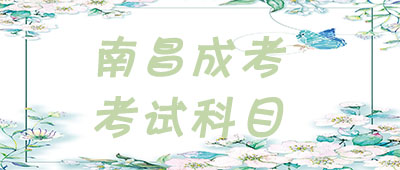 南昌成考科目